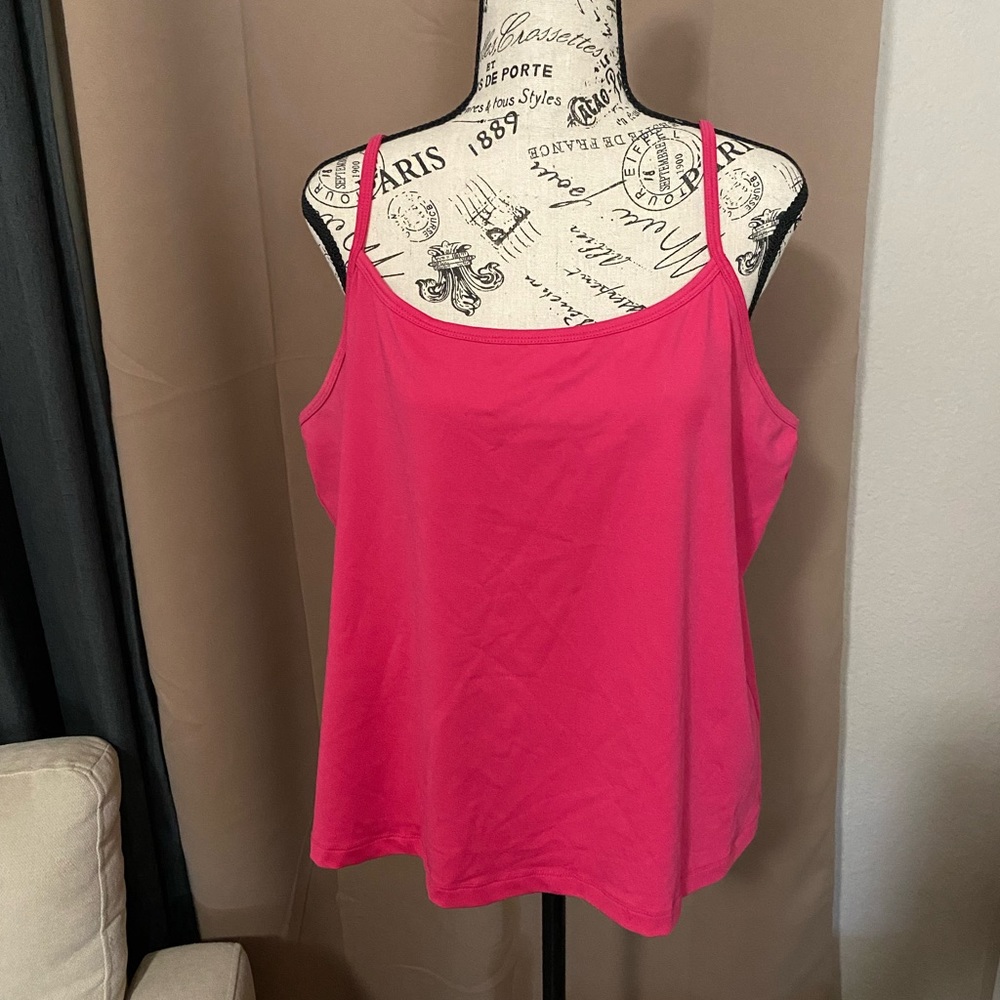 Hot pink tank 18/20 Lane Bryant